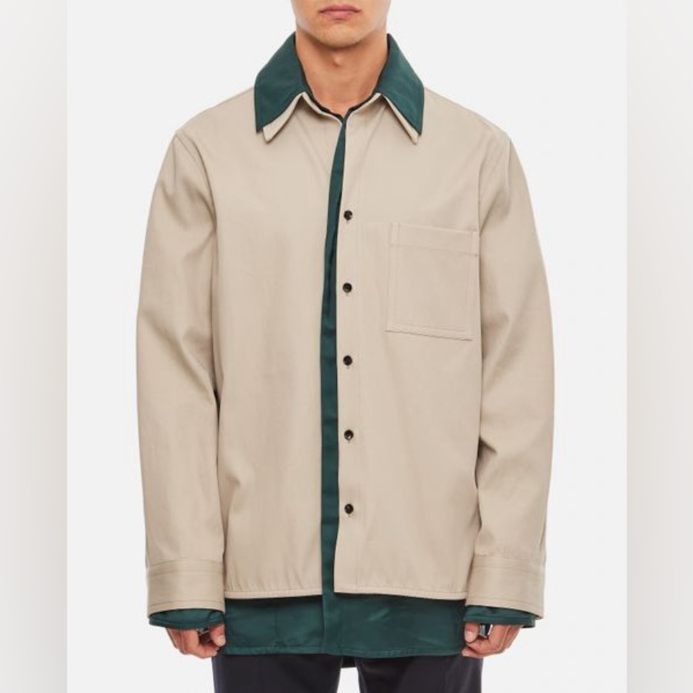 BOTTEGA VENETA TWO-LAYERED SHIRT